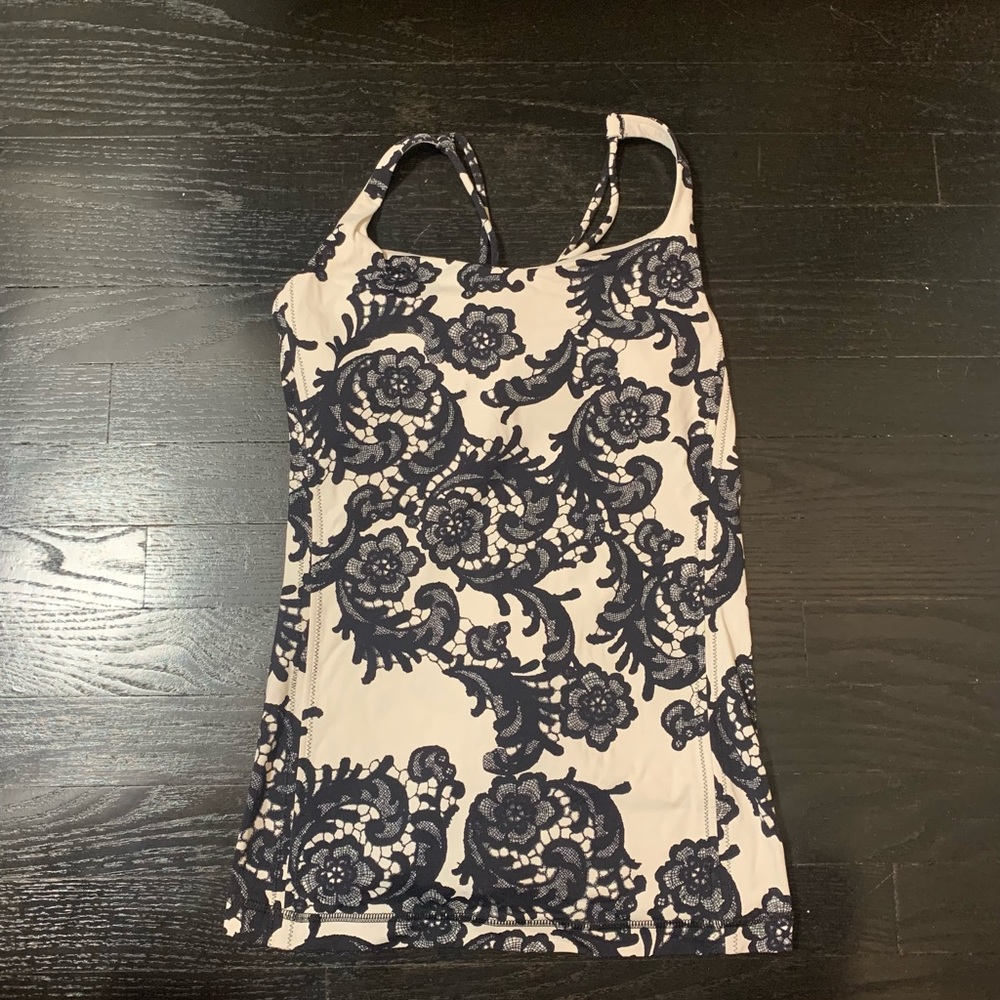 Black and White Workout Tank
